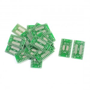 20Pcs 0.65mm 1.27mm SSOP24 TSSOP24 to 2.54mm DIP24 SMD IC PCB Adapter Socket