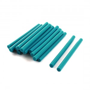 20 Pcs Turquoise Hot Melt Glue Gun Adhesive Sticks 7mm x 100mm for Arts Crafting
