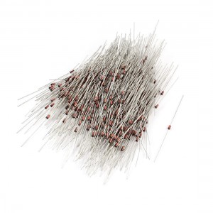 500 Pcs 5.1V 1/2W Electronic Zener Voltage Stabilizing Diodes