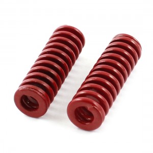2Pcs Med Load Red Spiral Stamping Compression Die Spring 8x25mm