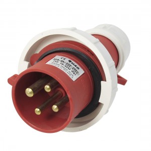 AC 220-380 240-415V 32A IP67 3P+E IEC309-2 Industrial Plug Conector