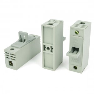 3 PCS 380V 20A RT14-20 Double 2 Poles 10 x 38mm Cylindrical Fuse Holder Base