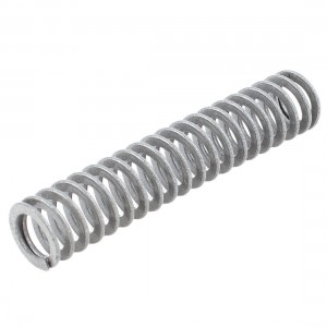 Silver Tone Extra Light Load Press Coil Compression Die Spring 14.5mmx9mmx75mm