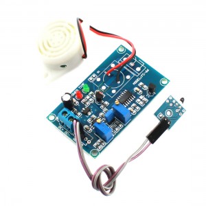 DC 24V 20S Temperature Control Switch Thermal Sensor Delay Alarm Module Green