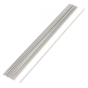 15Pcs Lathe Tools Steel Rod 1mm Dia 100mm Long Round Stock