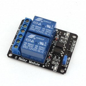 DC 12V 2 Channel Relay Module Optocoupler for PIC AVR DSP ARM Arduino