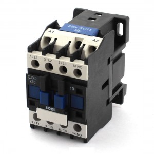 CJX2-1210 AC220V 12A 11 Screw Terminals 3-Pole Electric Power Contactor