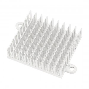 Silver Tone Aluminum Heatsink Heat Sink 43x40x11mm for Computer PC CPU Chip