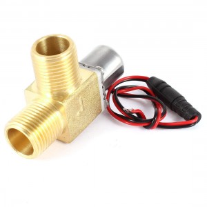 1 2pt Male Thread Single Way Water Inlet Electric Solenoid Valve DC 4 5V 500mA