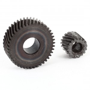 2 in 1 Spiral Helical Gear Wheel Set for Hitachi 4SB Cutting Machine