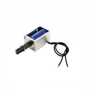 DC 12V 0.24A 2.88W 4mm 50g Open Frame Push Pull Type Solenoid Electromagnet
