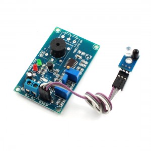 DC5V 0-20S 0-60cm Infrared Reflection Sensor Delay Alarm Buzzer PCB Module