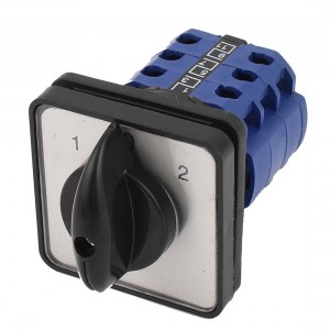 AC 380V 12A 3 Position Power Control Rotary Cam Combination Changeover Switch