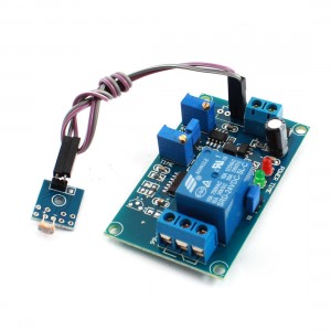DC 24V 1 Channel Light Detection Photoresistor Sensor Delay Relay Module