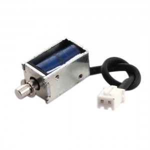 DC 24V 50g/3mm Open Frame Actuator Linear Pull Solenoid Electromagnet