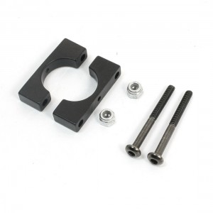 Carbon Fiber Tube 14mm Aluminum Clamp Black for DIY Quadcopter Hexacopter