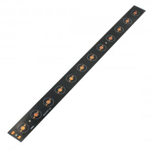 460mm x 34mm 12 x 1W/3W/5W Power LED Aluminum PCB Circuit Board Strip