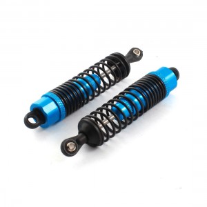 2pcs RC Model 1:10 Car Off Road Vehicle Aluminum Shock Absorber 85mm Blue