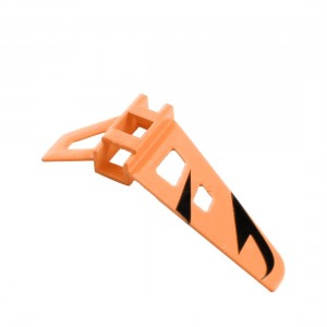 Orange Tail Decorative Balance Blade Set for Syma F3-02 RC Helicopter