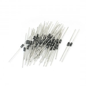 60Pcs IN4937 1000V 1A High Voltage Polarized Fast Rectifier Diodes