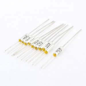 10 x Axial Leads Metal 250V 10A 170TF Celsius Temperature Thermal Fuses
