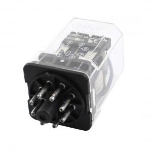 JTX-2C DC12V 7.5A AC250V 10A DC30V Coil General Purpose Relay 8 Pins DPDT