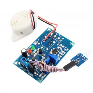 DC 24V Photosensitive Diode Light Sensor Delay Alarm PCB Module