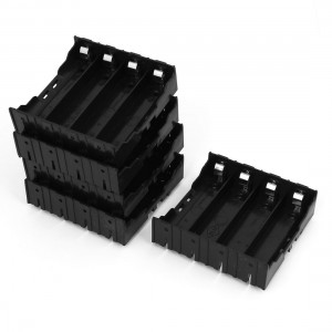 5Pcs Li-ion DIY Battery Plastic Case Holder for 4x3.7V 18650 Batteries
