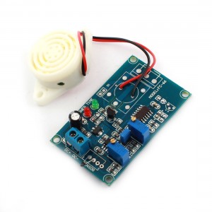 DC24V Temperature Control Switch Thermal Sensor Time Delay Module w Piezo Buzzer