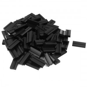 100pcs 2x13P 2.54mm Housing Jumper Wire Female Pin Connectors