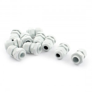 10Pcs Strain Relief PG7 Glands Connector Joints for 3.5-6mm Dia Cable