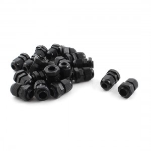 20Pcs Waterproof Fixing Gland Connector PG7 for 3.5-6mm Dia Cable Wire