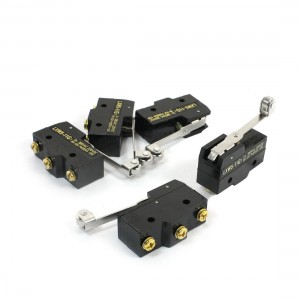 5pcs Roller Hinge Lever 1NO 1NC Actuator Micro Limit Switch LXW5-11G1