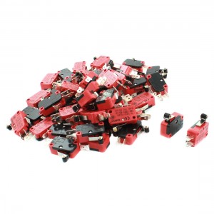 50 Pcs V-155-1C25 Micro Limit Switch Short Roller Lever Arm SPDT Snap Action LOT