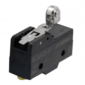AC 250V 15A 1NO 1NC SPDT Momentary Short Hinge Roller Lever Limited Micro Switch