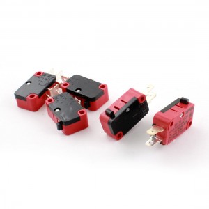 5 Pcs AC 125V 250V 15A 7.5A Micro Limit Switch Button SPDT Momentary Snap Action