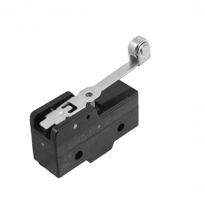 AC 250V 15A 1 NO 1 NC 1Com SPDT Momentary Long Hinge Roller Lever Micro Switch