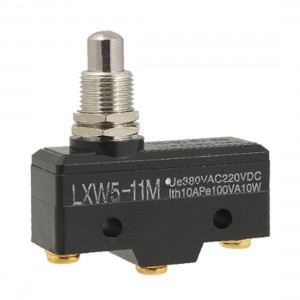 3 Screw Terminals Push Plunger Actuated Micro Switch