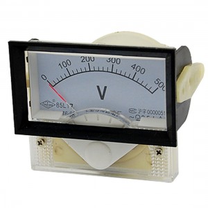 AC 500V Voltage Measuring Panel Meter Analog Voltmeter