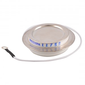 1.6KV 500A KS Silver Tone Metal Case Disc Type Bilateral Thyristor SCR