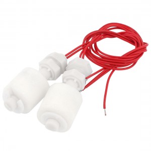 2 x ZP4510 White Plastic Liquid Water Level Sensor Float Floating Switch
