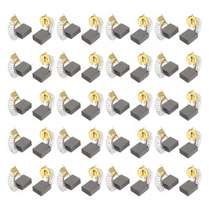 20 Pairs 15mm x 14mm x 6mm Motor Carbon Brushes Power Tool Parts