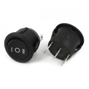 AC 250V/6A 125V/10A 3 Pin SPDT ON/OFF/ON 3 Position Boat Rocker Switch 2 Pcs
