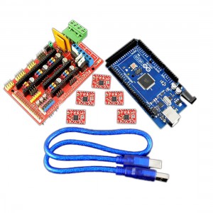 Reprap Ramps 1.4 w Mega2560R3 Control Board w A4988 Driver 3D Printer Kit