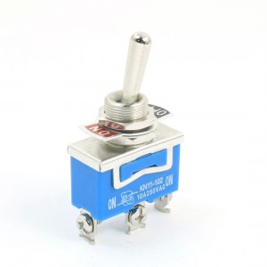 SPDT 2 Position AC250V 10A 3 Screws Terminals Toggle Switch