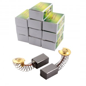 10 Pairs Universal Electric Motor Replacing Carbon Brushes 8mm x 7mm x 12mm