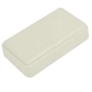50mm x 25mm x 15mm Rectangular Beige Plastic Electric Case DIY Junction Box