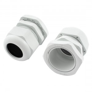 2Pcs Waterproof Gland Connector PG29 w Nut for 18-25mm Dia Cable Wire