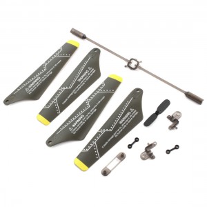 Black Plastic Full Set Main Tail Blade Connect Buckle Grip for Syma S102G