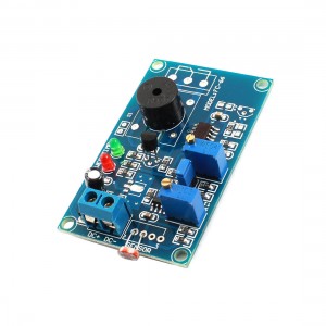 DC5V 2-LED Lamp 20s Photovaristor Time Delay Alarm Buzzer PCB Board Module